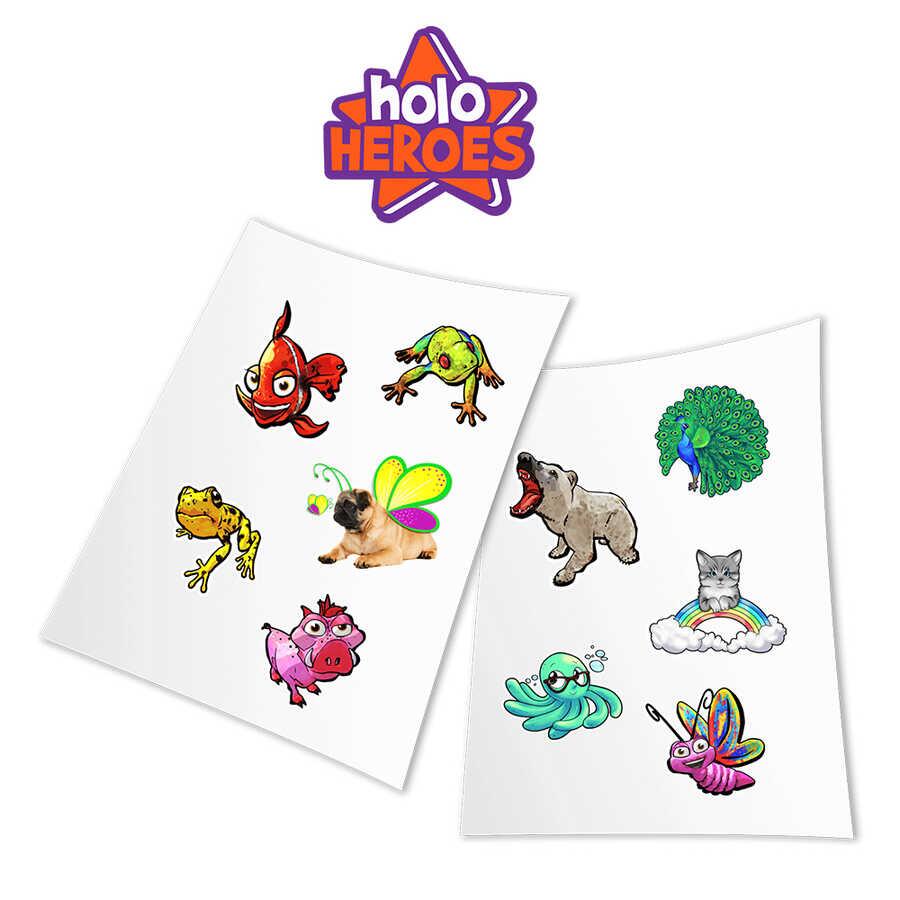 Holotoyz Sticker Holo Heroes Ar Uyumlu Etiket
