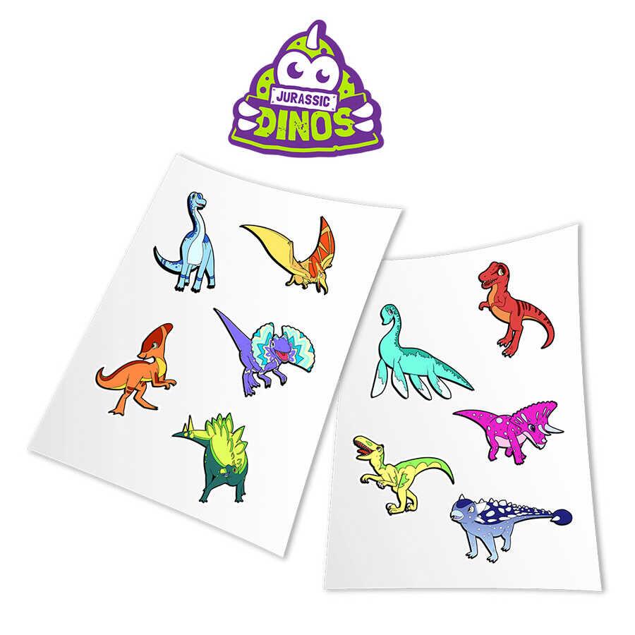 Holotoyz Sticker Jurassic Dinos Ar Uyumlu Etiket