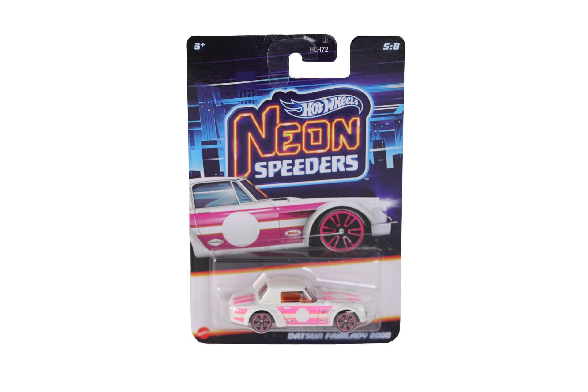 Hlh72 Hot Wheels Neon Yarışlar Temalı Arabalar
