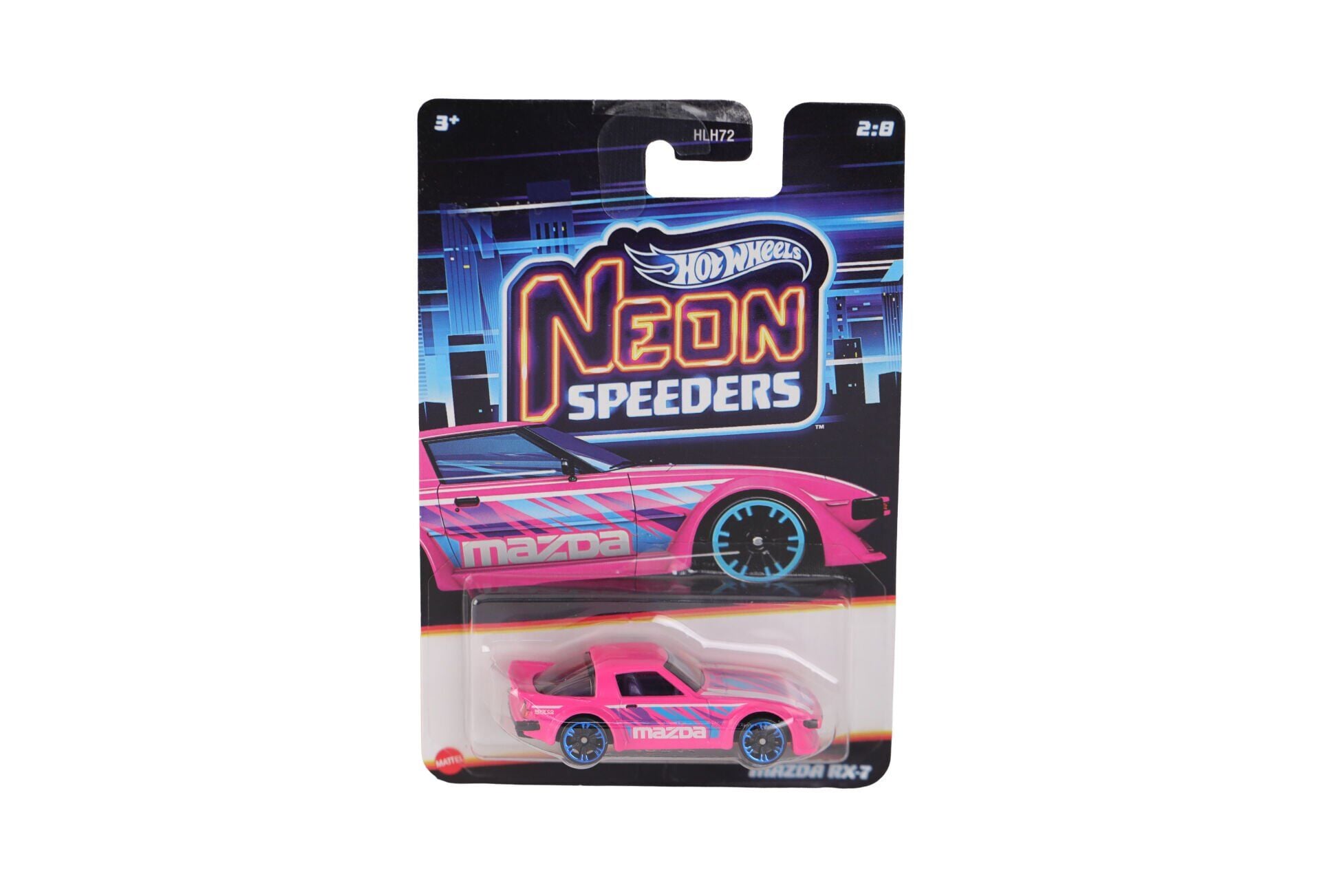 Hlh72 Hot Wheels Neon Yarışlar Temalı Arabalar