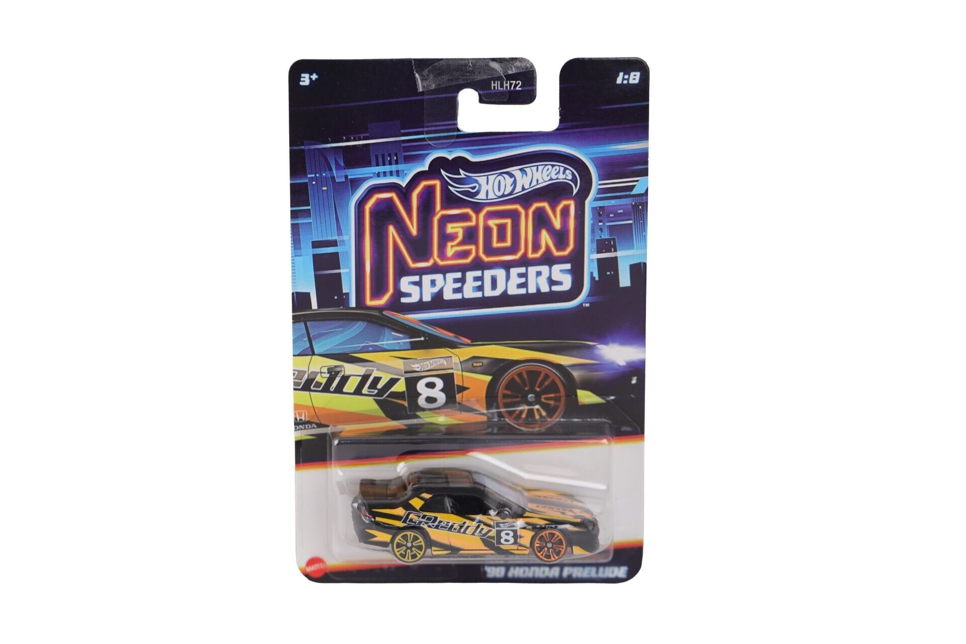 Hlh72 Hot Wheels Neon Yarışlar Temalı Arabalar