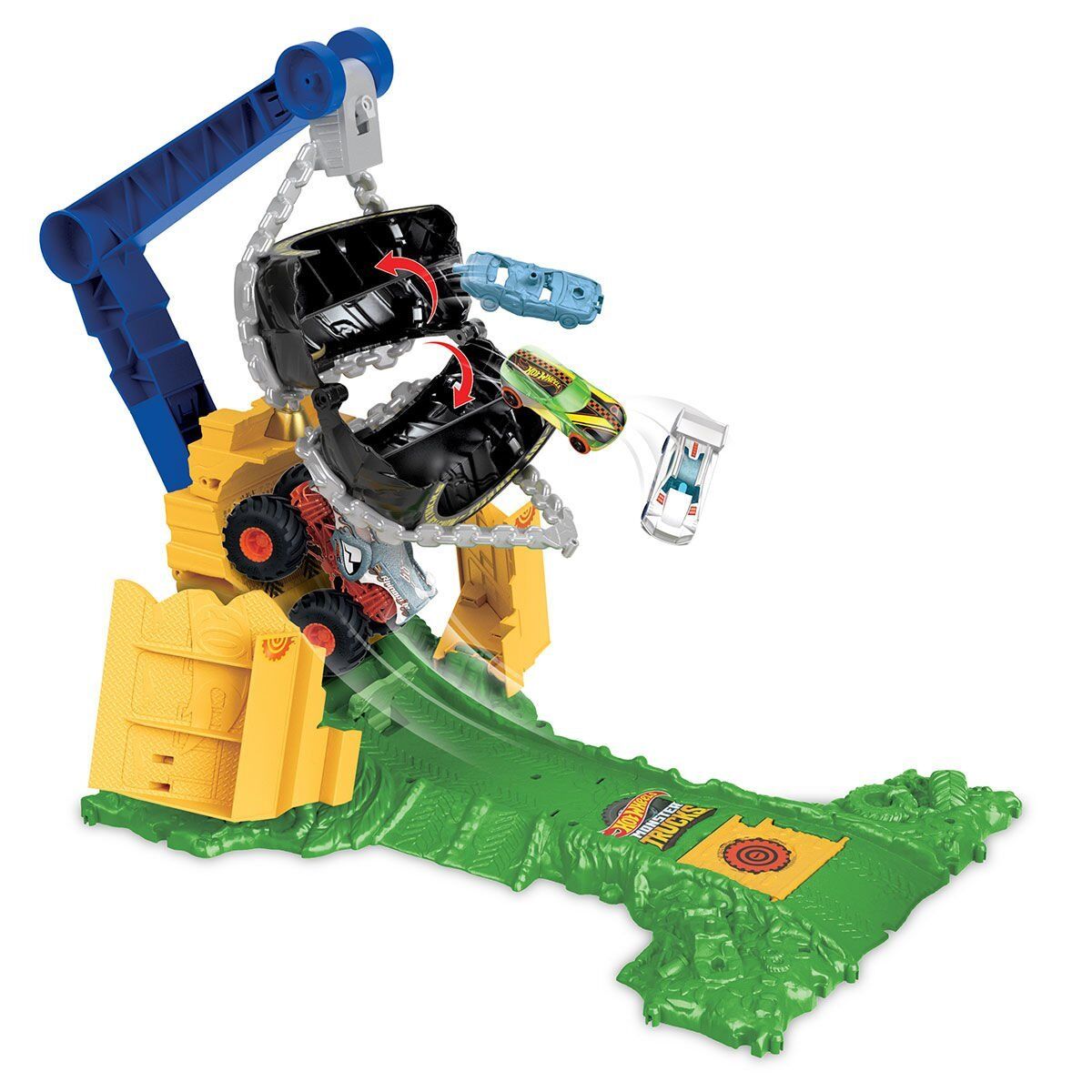 Htp18 Hot Wheels Monster Trucks Arenada Rhinomite Mücadelesi