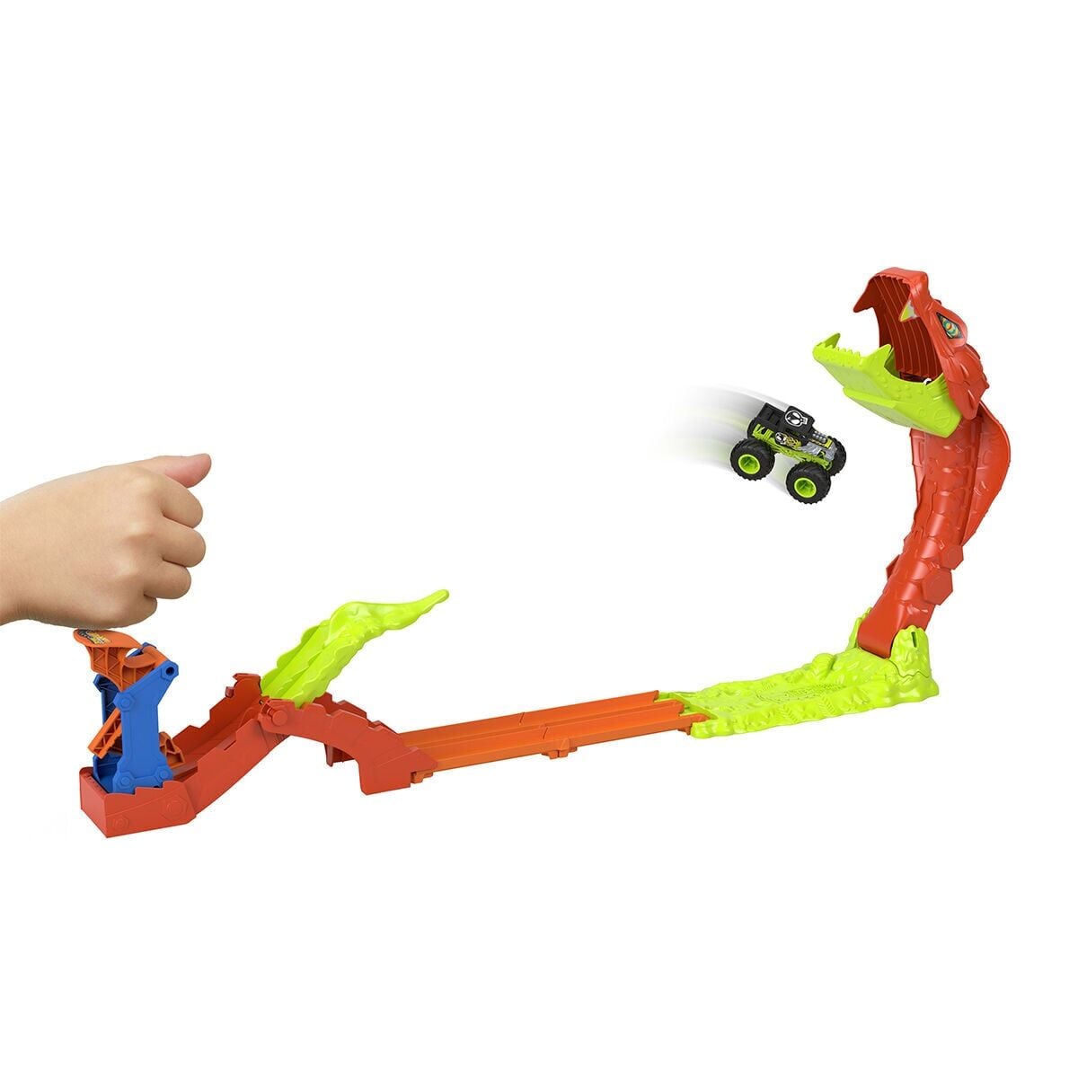 Jjn44 Hot Wheels Monster Trucks Snake Bite Güç Darbesi