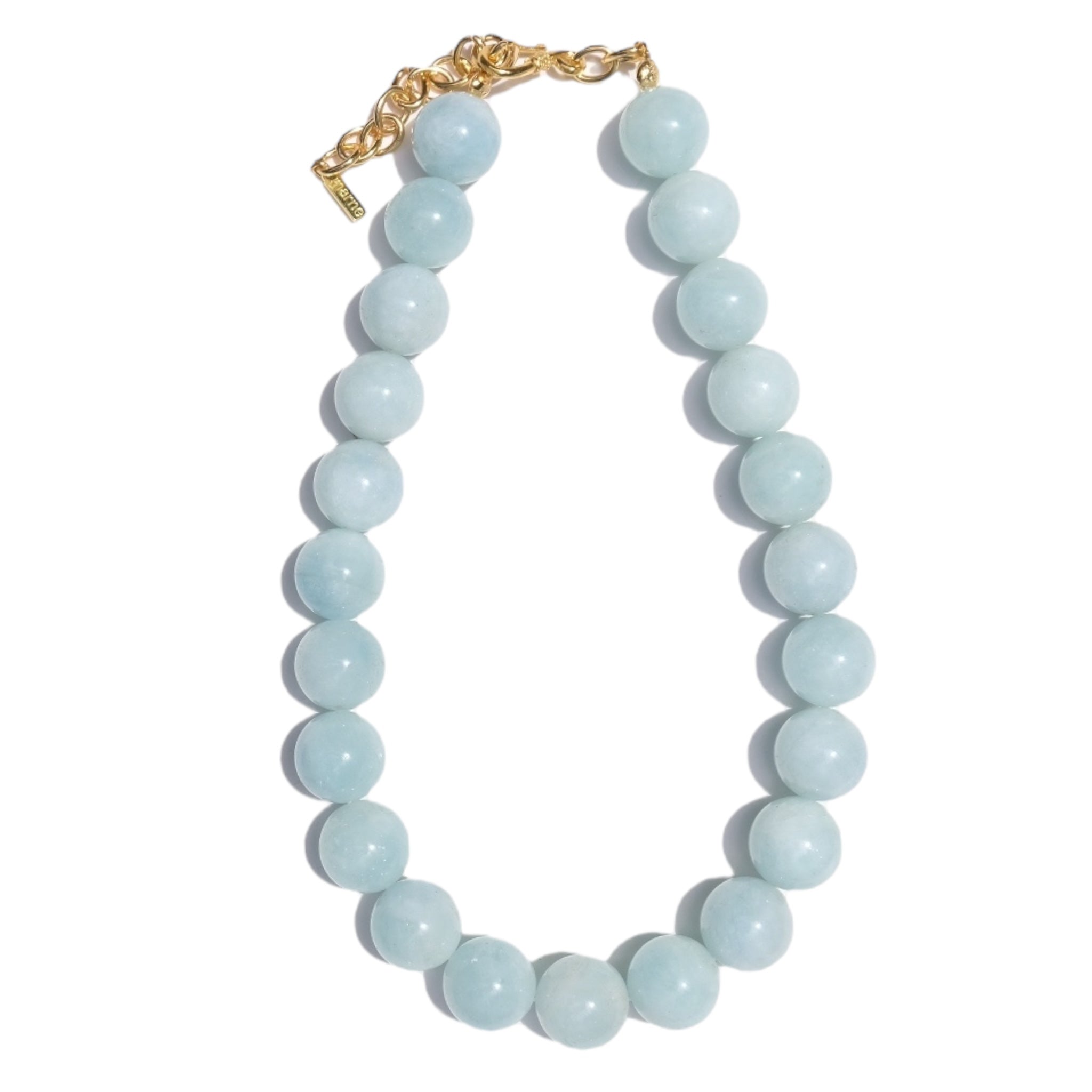 House Of Marne-Aquamarine Choker-Kolye-1-Milagron.com