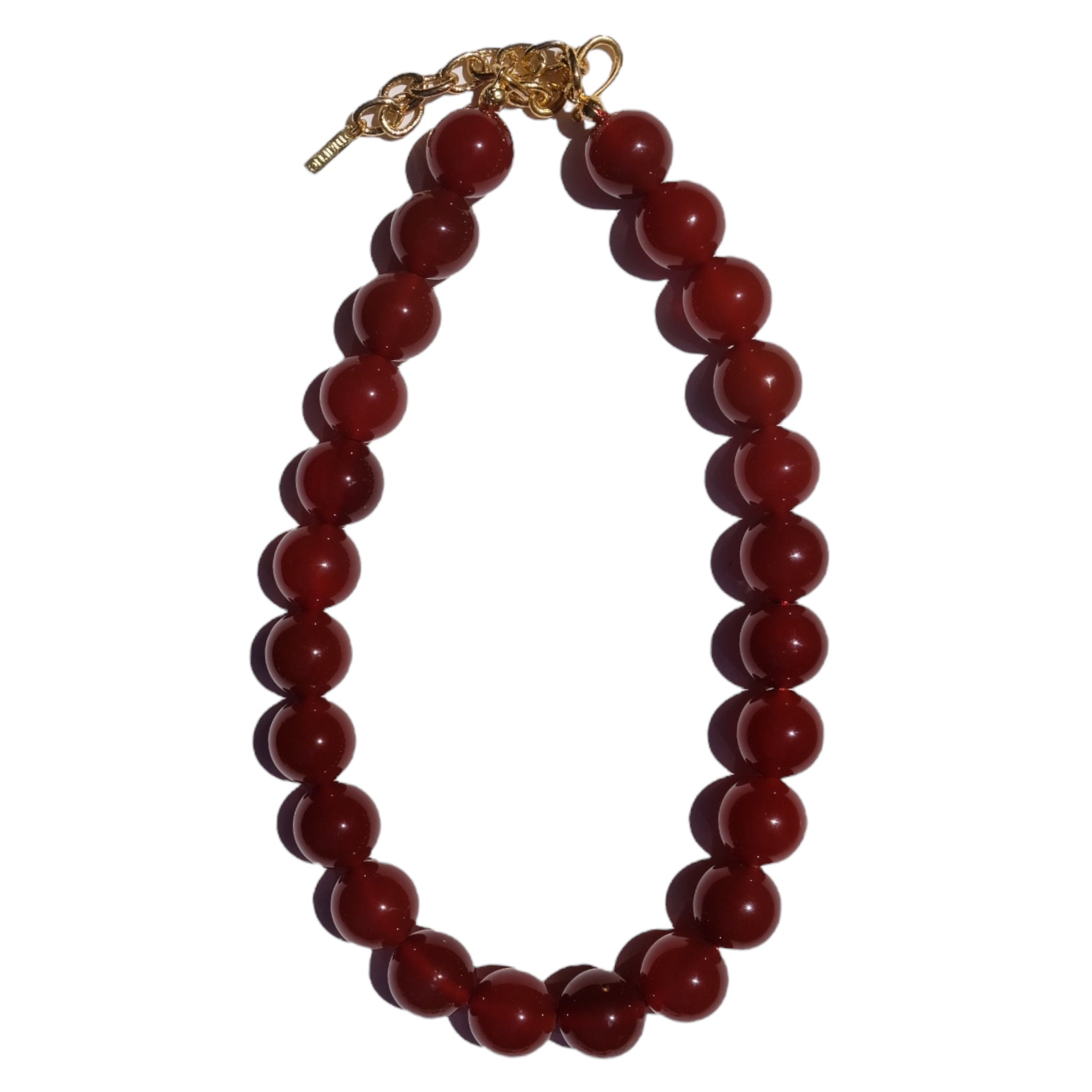 House Of Marne-Carnelian Choker-Kolye-1-Milagron.com