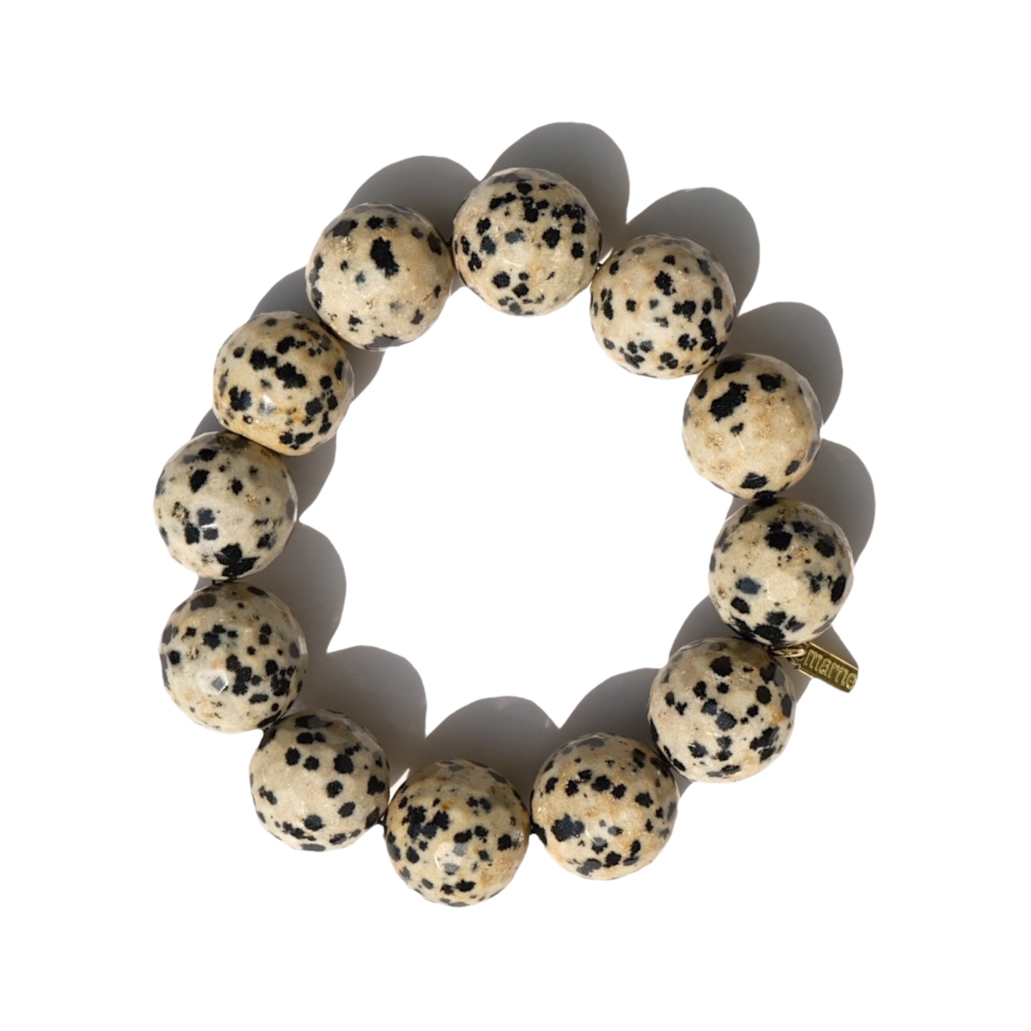 House Of Marne-Dalmatian Jasper Bracelet-Bileklik-1-Milagron.com