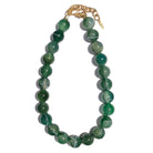 House Of Marne-Green Agate Choker-Kolye-1-Milagron.com