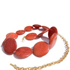 House Of Marne-Red Magnesite Belt-Kemer-2-Milagron.com