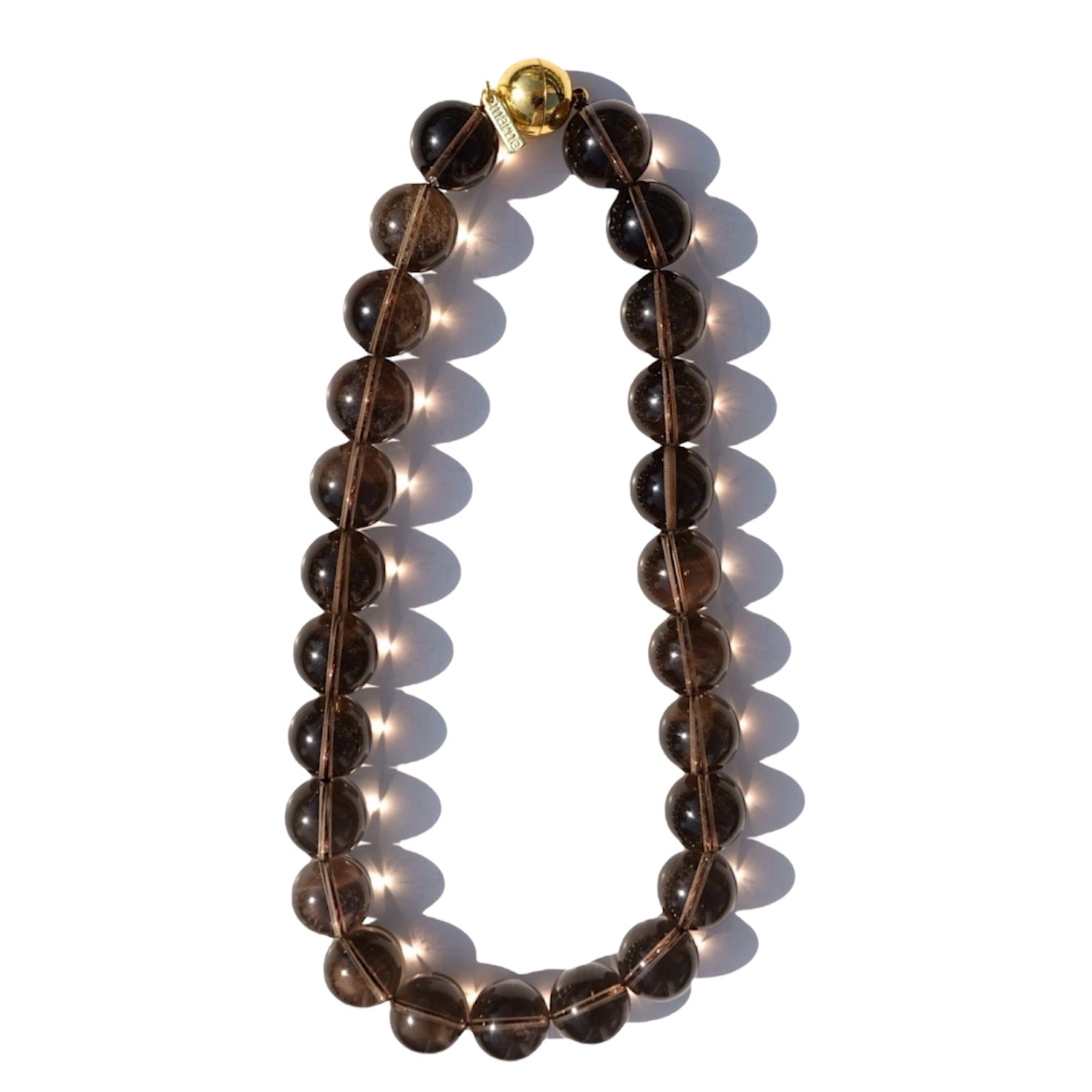 House Of Marne-Smoky Quartz Choker-Kolye-1-Milagron.com