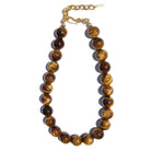 House Of Marne-Yellow Tiger Eye Choker-Kolye-1-Milagron.com