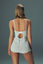 House Of Silk-Béatrice Babydoll Beyaz-Gecelik-4-Milagron.com