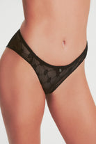 House Of Silk-Boleyn Ouvert Külot Siyah-Külot-3-Milagron.com