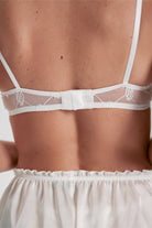 House Of Silk-Boleyn Toparlayıcı Tül Sütyen Beyaz-Sütyen-5-Milagron.com