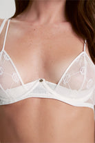 House Of Silk-Boleyn Toparlayıcı Tül Sütyen Beyaz-Sütyen-7-Milagron.com