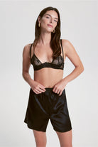 House Of Silk-Boleyn Toparlayıcı Tül Sütyen Siyah-Sütyen-1-Milagron.com