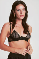 House Of Silk-Boleyn Toparlayıcı Tül Sütyen Siyah-Sütyen-3-Milagron.com