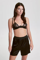 House Of Silk-Boleyn Toparlayıcı Tül Sütyen Siyah-Sütyen-6-Milagron.com