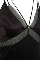 House Of Silk-Evelyn İpek Tül Detaylı Yırtmaçlı Elbise-Elbise-10-Milagron.com