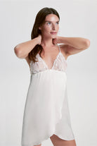 House Of Silk-İpek Rita Babydoll Beyaz-Gecelik-9-Milagron.com