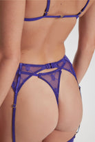 House Of Silk-Ivy üçgen Sütyen Jartiyer Takım-Sütyen-6-Milagron.com