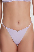 House Of Silk-Kişiselleştirilebilir İpek Üçgen Tanga Lila-Tanga-1-Milagron.com