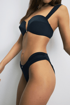 House Of Silk-Luna Bikini üstü Siyah-Bikini & Mayo-3-Milagron.com