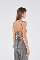 House of IKA-Askılı Sırtı Açık Bluz-Top-3-Milagron.com