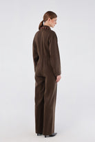 House of IKA-Fermuarlı Lyocell Tulum (tencel™)-Tulum-3-Milagron.com