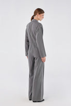 House of IKA-Fermuarlı Lyocell Tulum (tencel™)-Tulum-3-Milagron.com