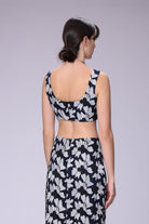 House of IKA-Siyah Beyaz Dantel Bluz-Bluz-3-Milagron.com