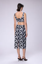 House of IKA-Siyah Beyaz Dantel Etek-Etek-3-Milagron.com