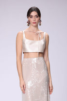 House of IKA-Tafta Bluz-Bluz-1-Milagron.com