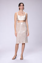 House of IKA-Tafta Bluz-Bluz-4-Milagron.com