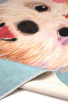 Hueppi-Blooming Puppy Makinede Yıkanabilir Non-Toksik Çocuk Odası Halısı-Halı-3-Milagron.com