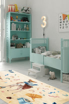 Hueppi-Sound of The Forest Makinede Yıkanabilir Non-Toksik Çocuk Odası Halısı-Halı-1-Milagron.com