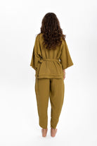 Husufi-Kruvaze Yeşil Kimono-Kimono-6-Milagron.com