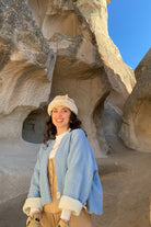 Husufi-Mini Çift Taraflı Ceket-Top-2-Milagron.com