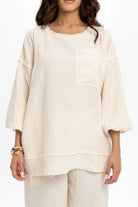 Husufi-Naturel Bürümcüklü Sweatshirt-Sweatshirts & Hoodies-5-Milagron.com