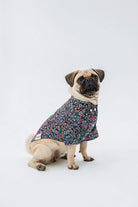 Hypet Fashion-Abstarct Flowers Gömlek-Köpek-3-Milagron.com