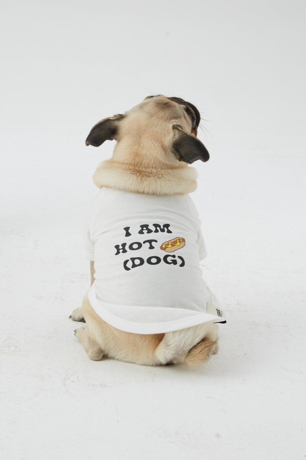 Hypet Fashion-Hot Dog Tee-Köpek-3-Milagron.com