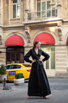 Anabelle Black Maxi Dress