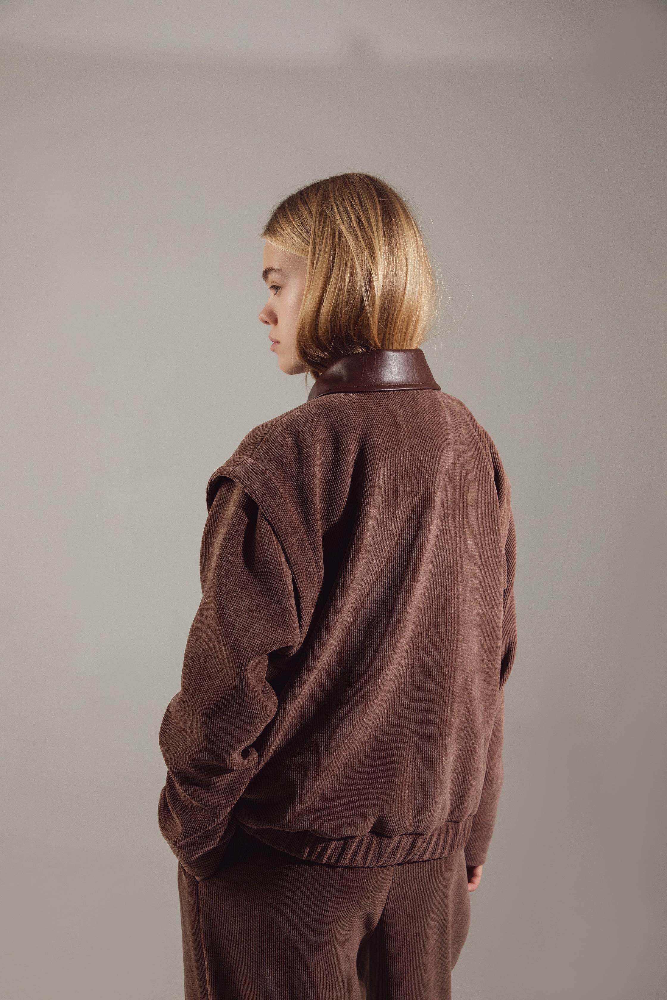 Deep Chocolate Velvet Sport-Chic Suit