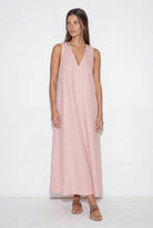Emma Pink Maxi Dress