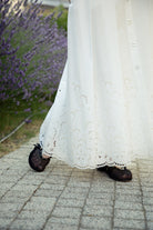 Giselle White Maxi Skirt