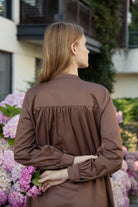 Irisa Brown Maxi Dress