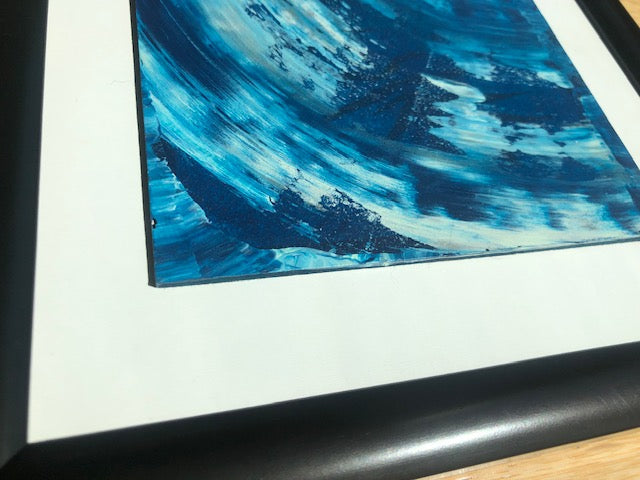 Ege Ruhu 7 – 25 X 25 Cm Çerçeveli El Yapımı Akrilik Tablo | Es Artisan Studio