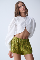 Lulu Şort / YeşiL Payetli