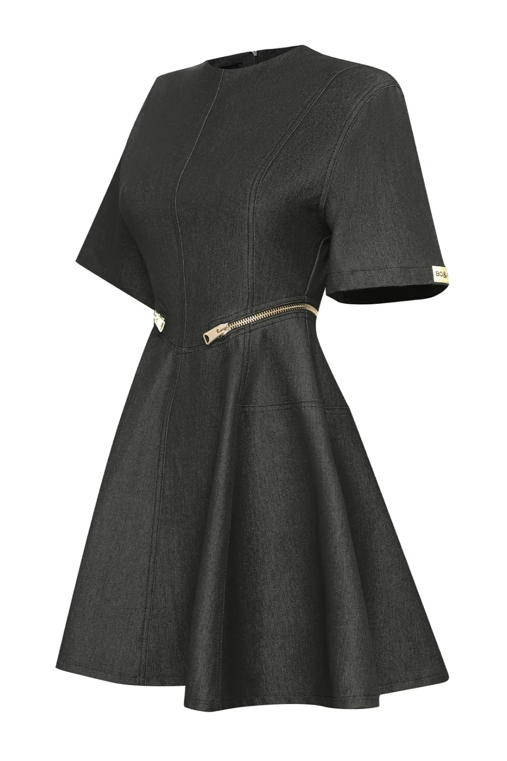 Bo&Po-Queen Dress Black-Elbise-2-Milagron.com