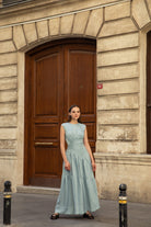 Bella Blue Maxi Dress