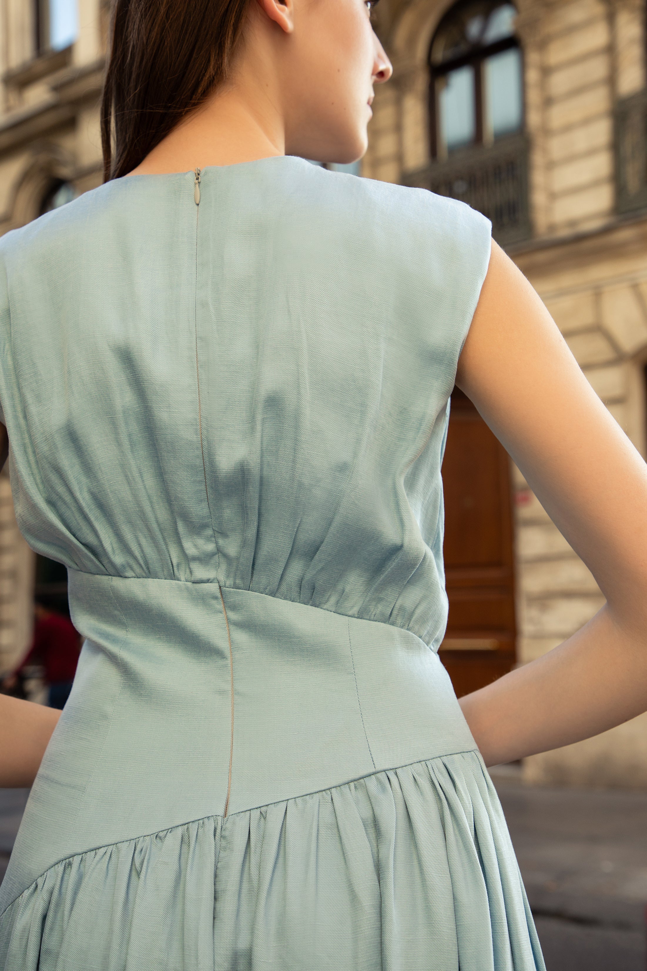 Bella Blue Maxi Dress